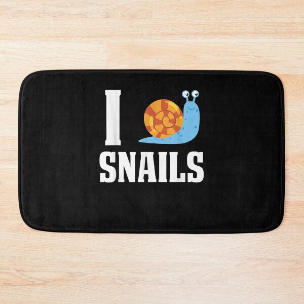 Item preview, I Love Snails Snail Running Team Slimy Animal  designed and sold by charissamo77.