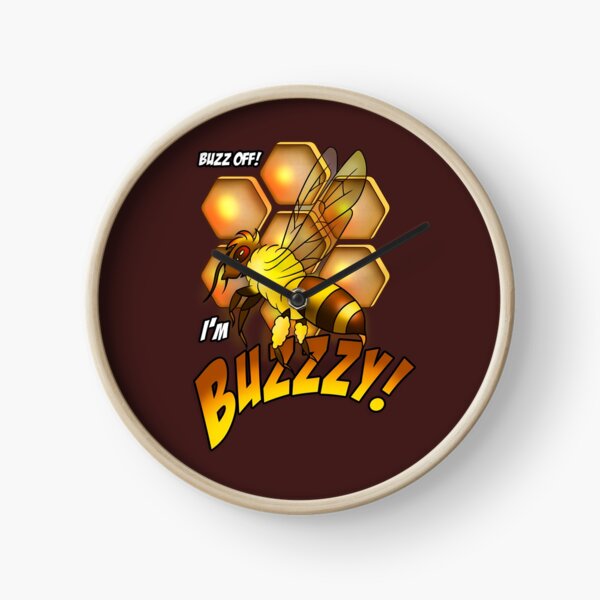 Buzz off! I'm Buzzzy! Clock