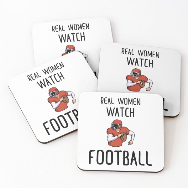 Item preview, Real Women Watch Football designed and sold by saulmedia.