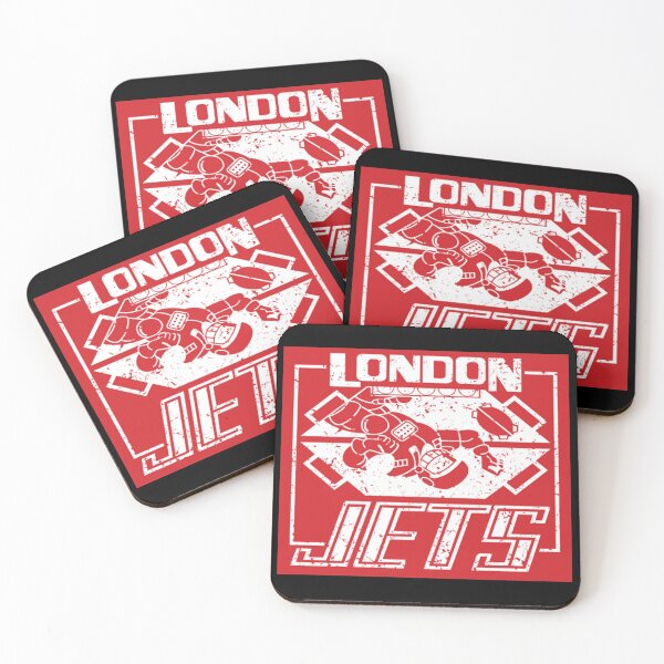 Item preview, Red Dw4rfz London Jets Distressed designed and sold by paissu3705.