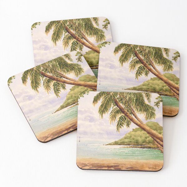 Item preview, View of Pigeon Island from Rodney Bay designed and sold by Ken Crawford.