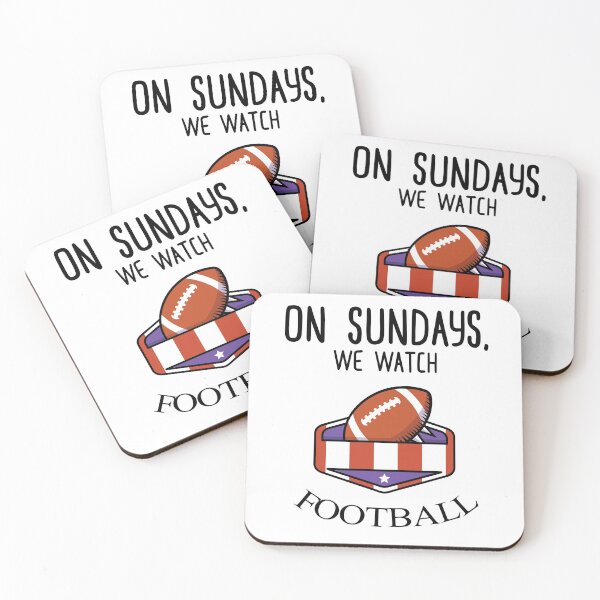 Item preview, On Sundays We Watch Football designed and sold by saulmedia.