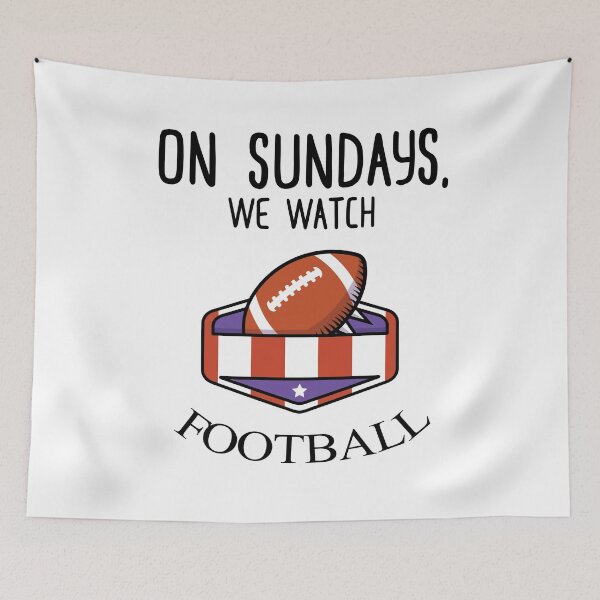 Item preview, On Sundays We Watch Football designed and sold by saulmedia.
