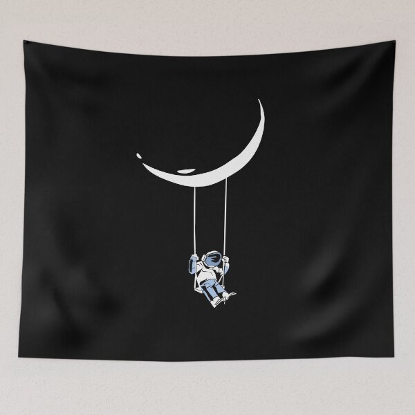 Item preview, Astronaut Swinging On The Moon Gift designed and sold by TTFMerch.