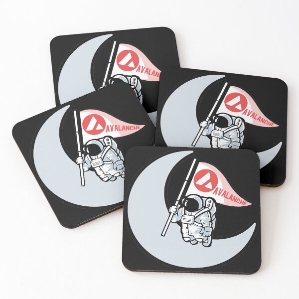 Item preview, Avalanche to the Moon - this is a great gift for every cryptocurrency investor designed and sold by hyggekrog.
