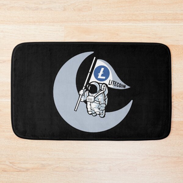 Item preview, Litecoin to the Moon - this is a great gift for every cryptocurrency investor designed and sold by hyggekrog.
