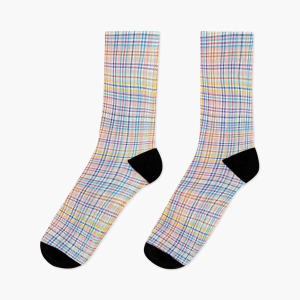 Item preview, Rainbow Pastel Plaid Tartan Textured Pattern designed and sold by Siu-Hong Mok.