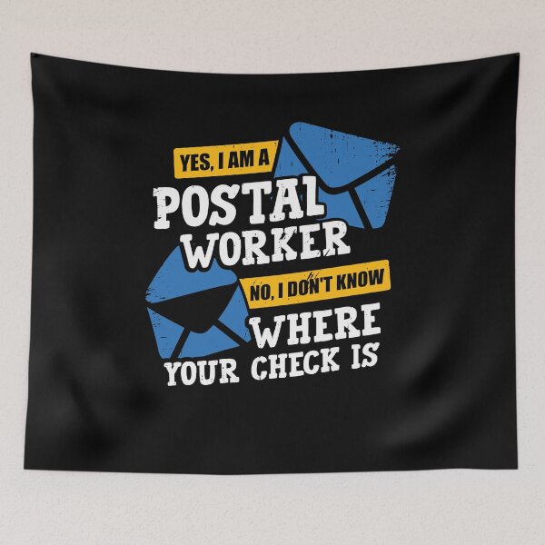 Item preview, Funny Postal Worker Job Letter Carrier Gift designed and sold by Marcid95.