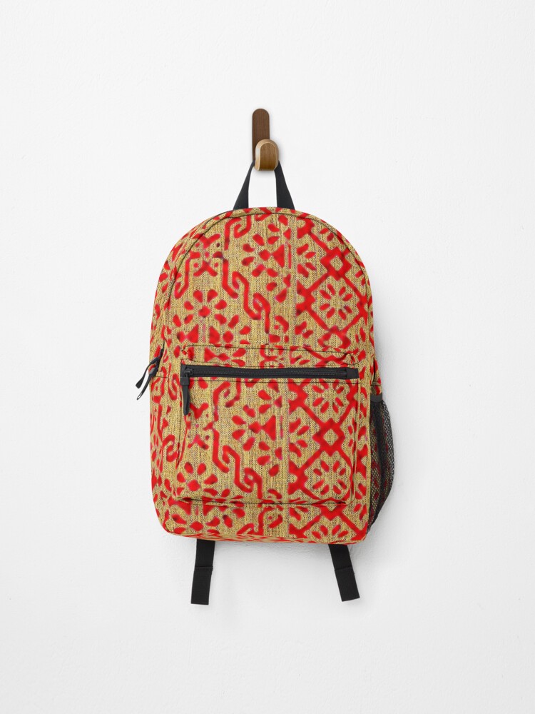 Thumbnail 1 of 3, Backpack, Pattern Assamese designed and sold by DebajitArt.