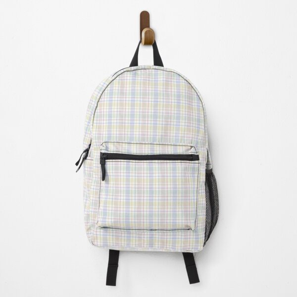 Item preview, Rainbow Pastel Plaid Tartan Textured Pattern designed and sold by Siu-Hong Mok.
