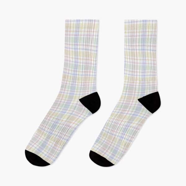 Item preview, Rainbow Pastel Plaid Tartan Textured Pattern designed and sold by Siu-Hong Mok.