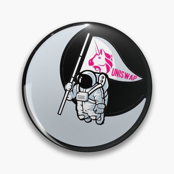 Item preview, Uniswap to the Moon - this is a great gift for every cryptocurrency investor designed and sold by hyggekrog.