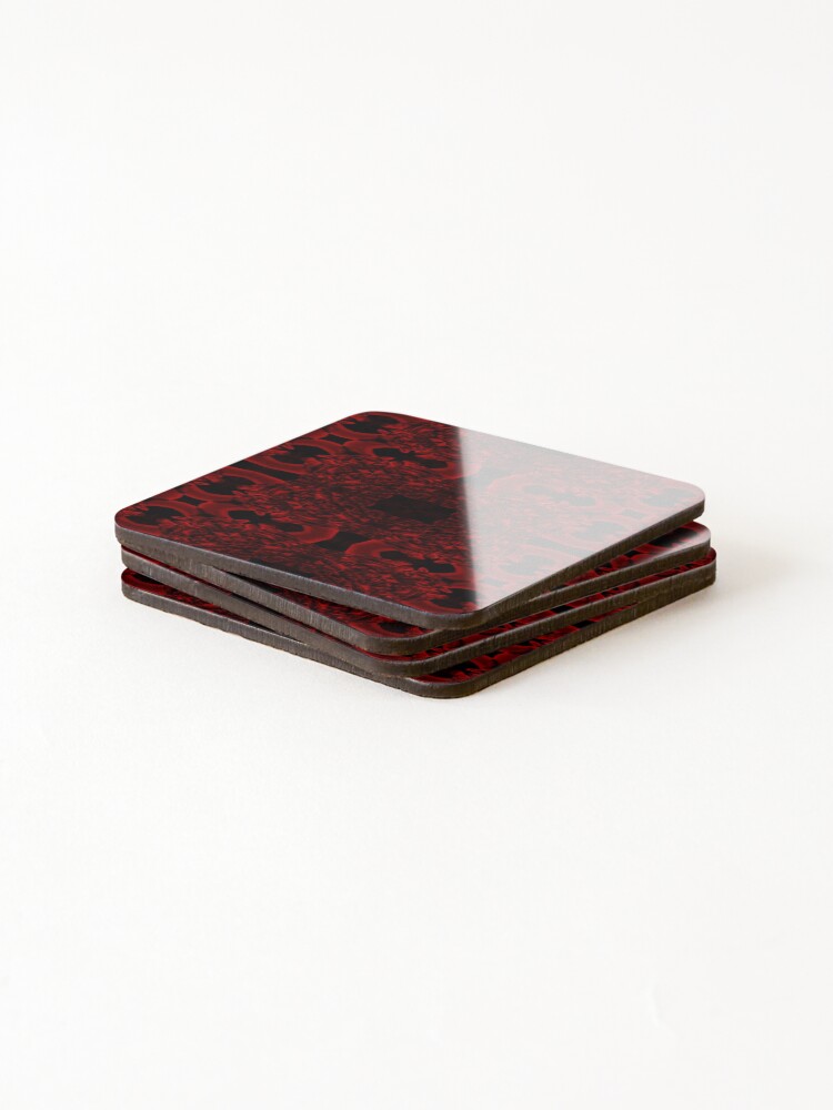 Thumbnail 4 of 5, Coasters (Set of 4), Smoke Design designed and sold by Ralad2021.
