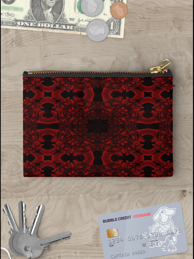 Thumbnail 3 of 4, Zipper Pouch, Smoke Design designed and sold by Rachael Atkins.
