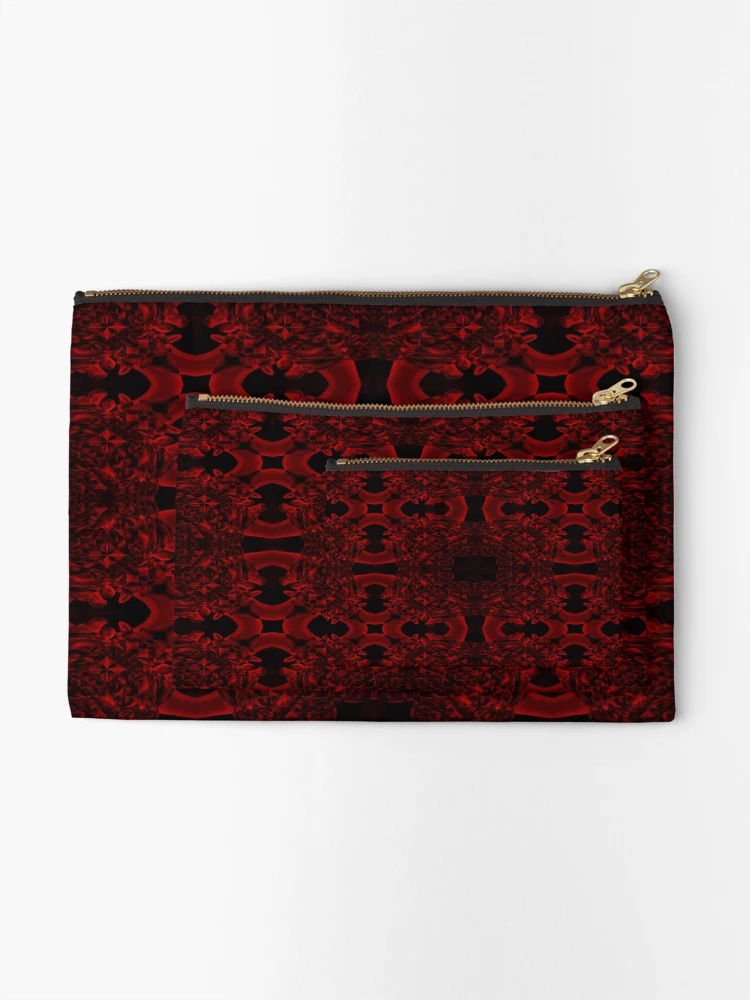 Thumbnail 2 of 4, Zipper Pouch, Smoke Design designed and sold by Rachael Atkins.