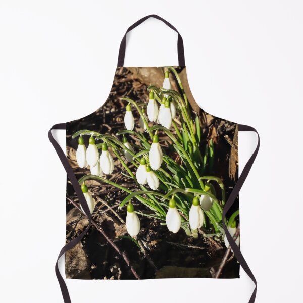 Item preview, Snowdrops White spring flowers Botanical Floral designed and sold by Tanja Dianova.