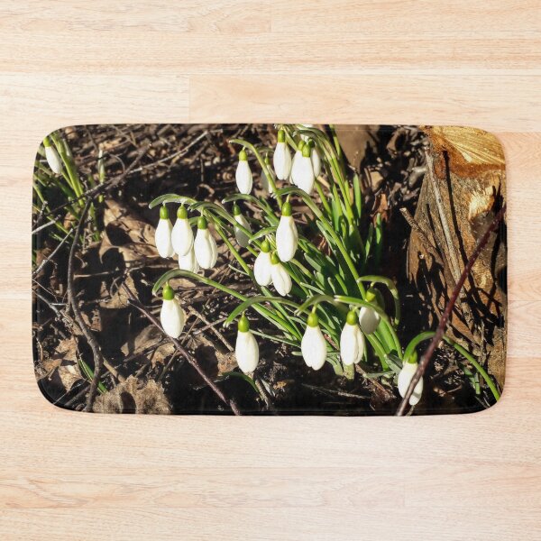 Item preview, Snowdrops White spring flowers Botanical Floral designed and sold by Tanja Dianova.