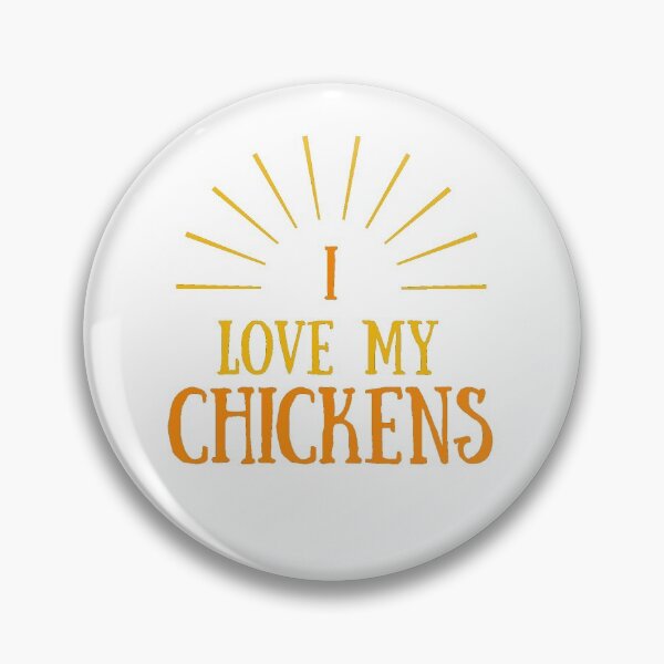 Item preview, I Love My Chickens- Summer Edition designed and sold by Cluckin' Mad.