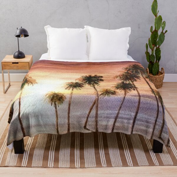 Item preview, Palms along the Beach at Sunrise designed and sold by Ken Crawford.