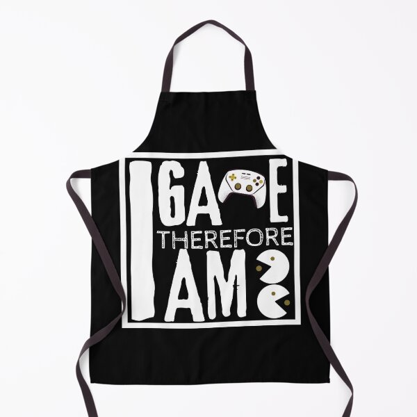 Item preview, I Game Therefore I Am designed and sold by Vibing-Right.