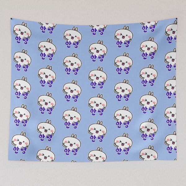 Item preview, Rabbit Annyeong (Hello) designed and sold by LilFurKids.