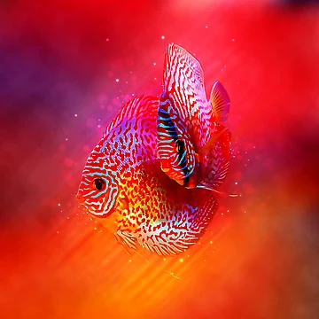 Artwork thumbnail, Discus Fish by GFishy