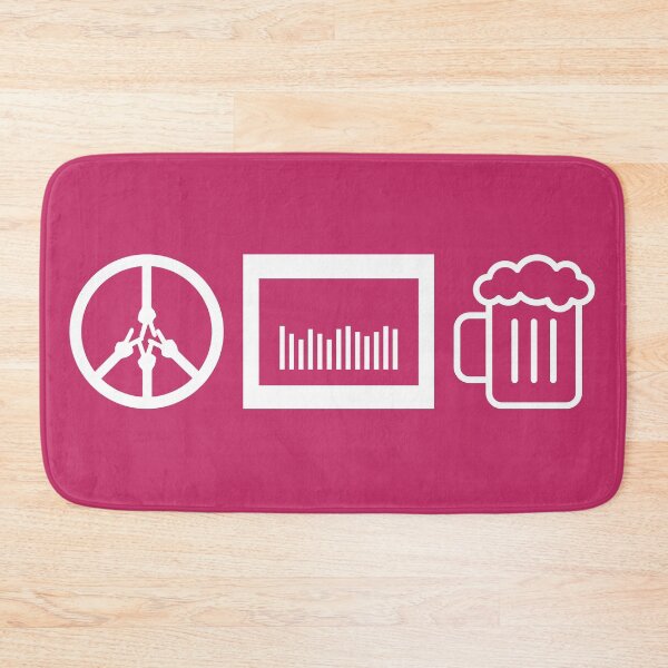 Item preview, PEACE, MUSIC, BEER designed and sold by Stratoguayota.