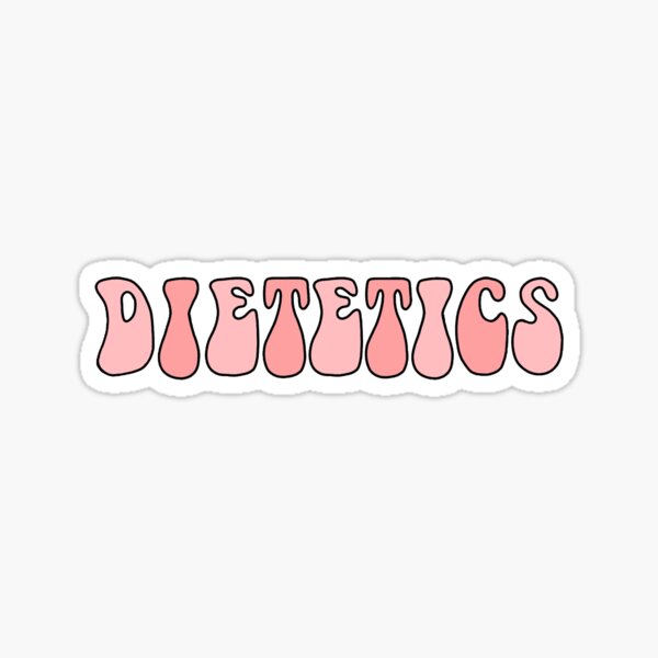 Pink Dietetics Sticker
