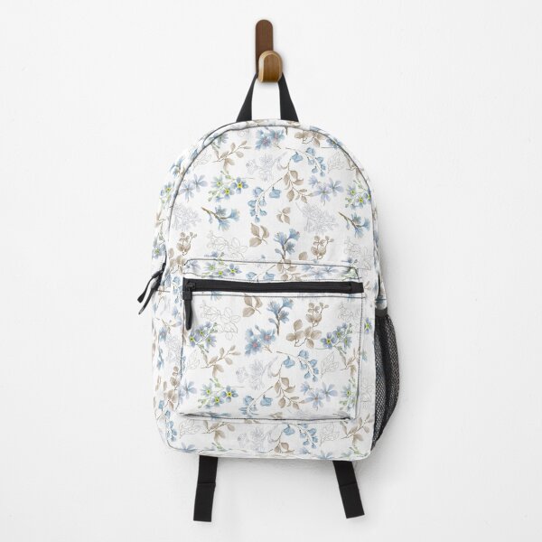 Item preview, Blue Flower Pattern designed and sold by Periko-Drey.