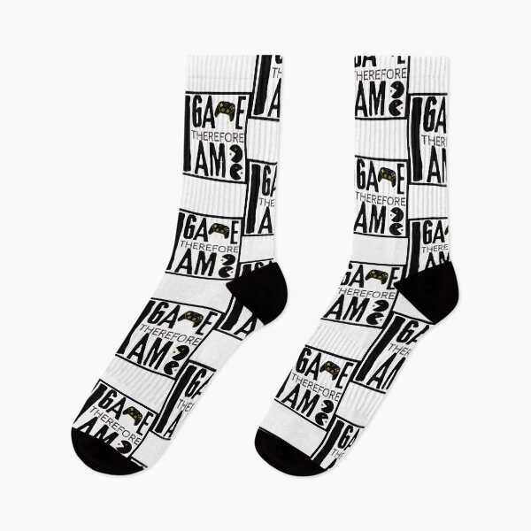 Item preview, I Game Therefore I Am designed and sold by Vibing-Right.