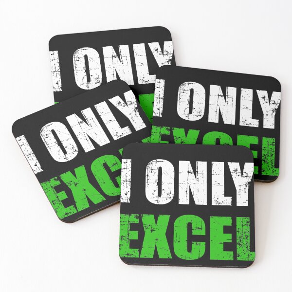 Item preview, I Only Excel designed and sold by DynastyArt.