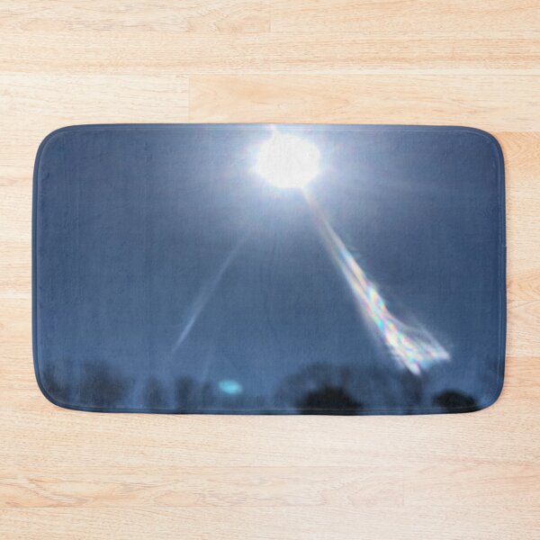 Item preview, Backyard View The Midday Overhead Peak of The Sun at Highest Point Unbearable Heat in Clear Blue Sky designed and sold by NadeenInspires.