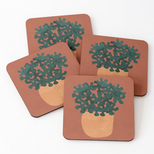 Artikelvorschau, Potted Plant Boho Botanical entworfen und verkauft von technicolorable_art.