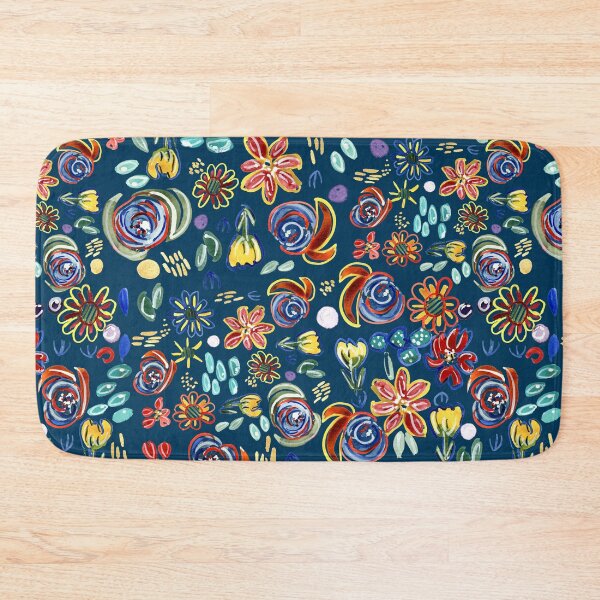 Item preview, flory night pattern design designed and sold by EarthyPlanty.