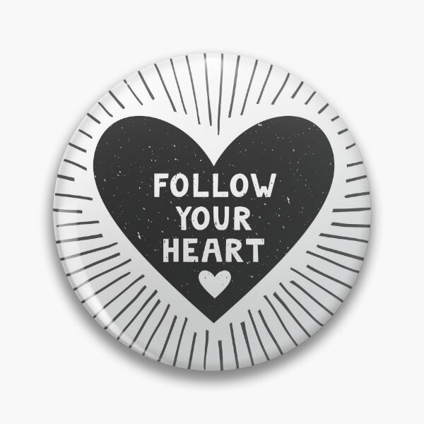 Item preview, Inspirational Quote Follow Your Heart designed and sold by OffTheWallPrint.