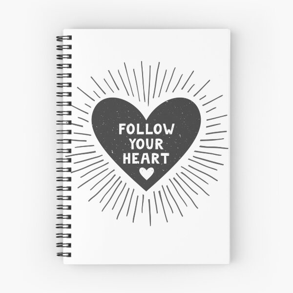 Item preview, Inspirational Quote Follow Your Heart designed and sold by OffTheWallPrint.