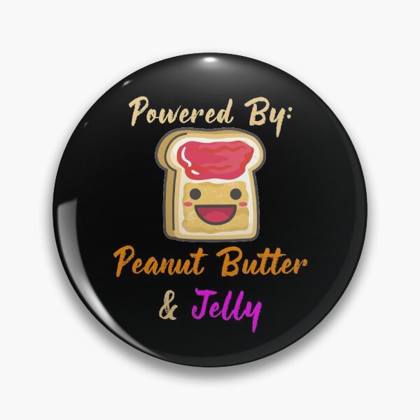 Item preview, Powered by Peanut Butter & Jelly Funny Food designed and sold by ecdato.