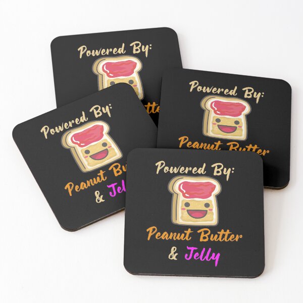 Item preview, Powered by Peanut Butter & Jelly Funny Food designed and sold by ecdato.