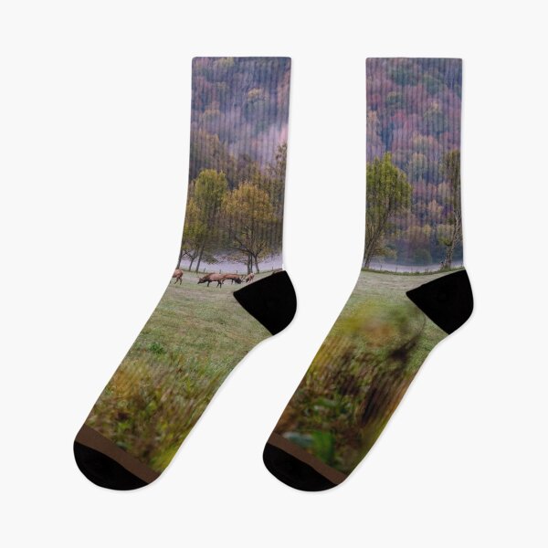 Item preview, Grazing Elk Herd designed and sold by mljdwhite.