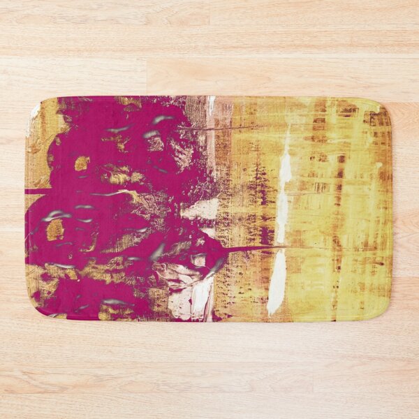 Item preview,  Abstract acrylic painting in red yellow orange designed and sold by Joie-et-Poesie.