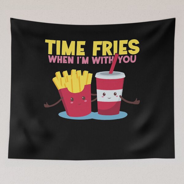Item preview, Time Fries when I'm with you | couple Design designed and sold by FalkDania.