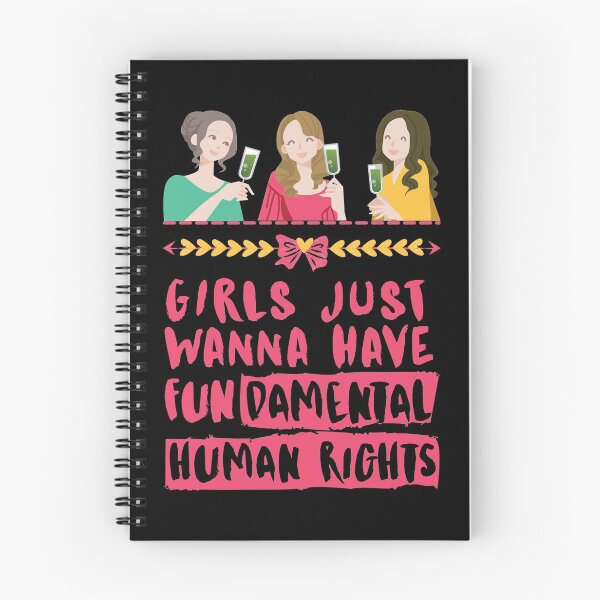 Item preview, Girls Just Wanna Have Fundamental Human Rights - Womens Day 2021 designed and sold by P2CPOD.
