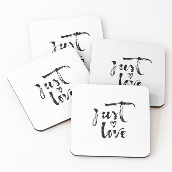 Item preview, Inspirational Quote Just Love designed and sold by OffTheWallPrint.