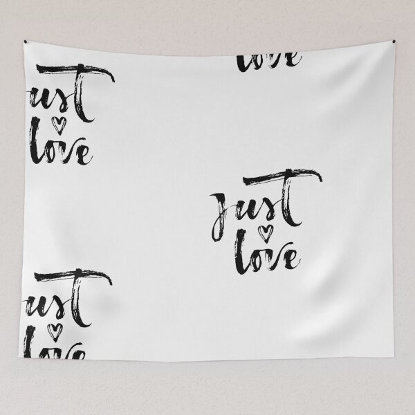 Item preview, Inspirational Quote Just Love designed and sold by OffTheWallPrint.
