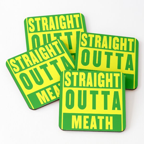 Item preview, straight outta meath - green designed and sold by fooleproof.