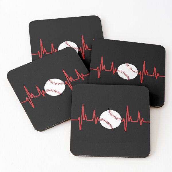 Item preview, Baseball Heartbeat EKG designed and sold by HappyPeeps.