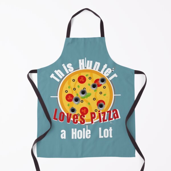 Artikelvorschau, Lustiger Jäger - liebt Pizza - seltsames Jagddesign entworfen und verkauft von Zavola.
