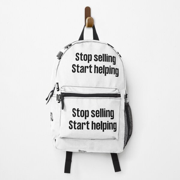 Item preview, Stop selling, start helping. designed and sold by LADYGOODMOOD.