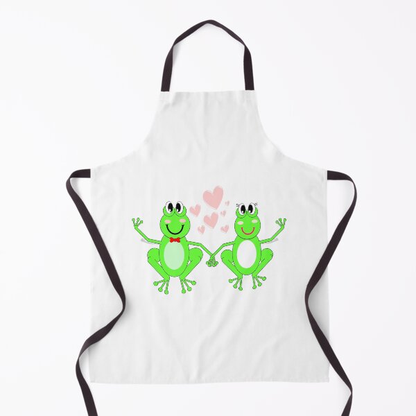 Item preview, Green Frog couple in love, endless pattern designed and sold by bubbley2021.