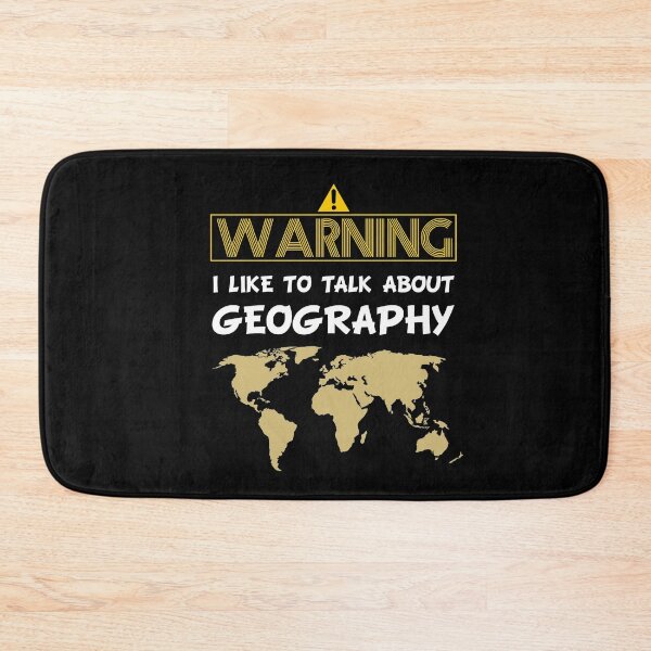 Item preview, Warning I Like To Talk About Geography gift for geographer designed and sold by AwesomeWorld1.